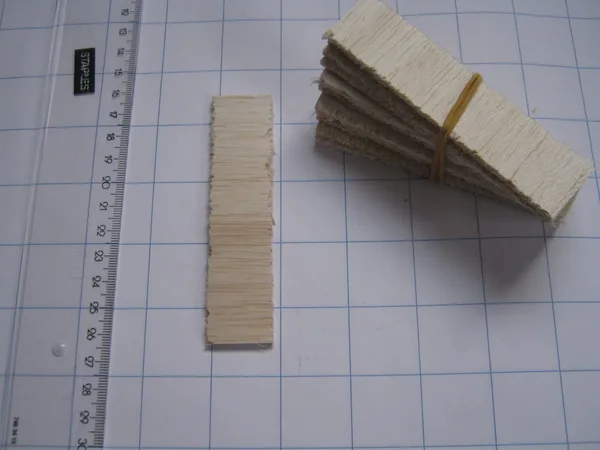 Wood 100*25*3 mm