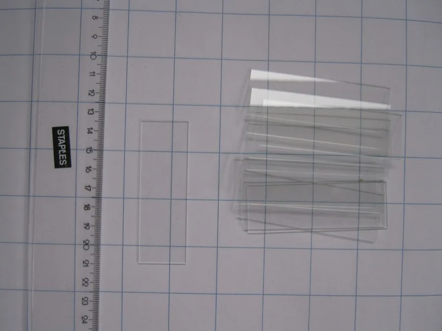 Glass 75*25*1 mm