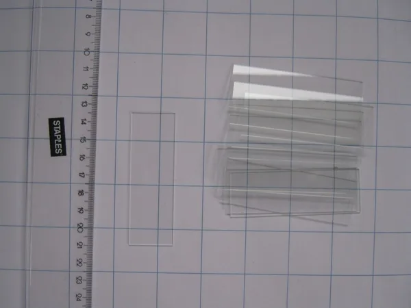 Glass 75*25*1 mm